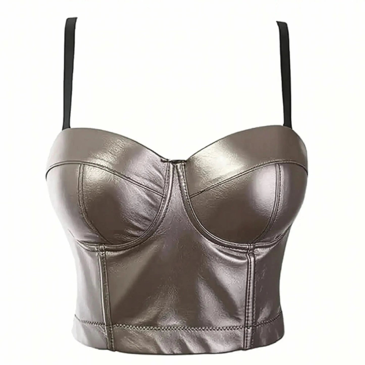 Bustier Noir Transparent Femme - Saylana