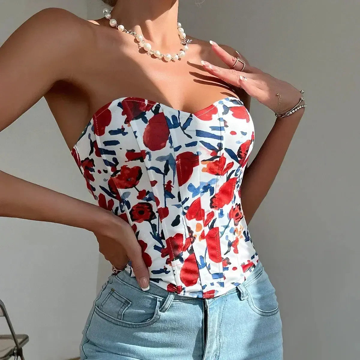 Bustier Sans Bretelles Sexy-Saylana