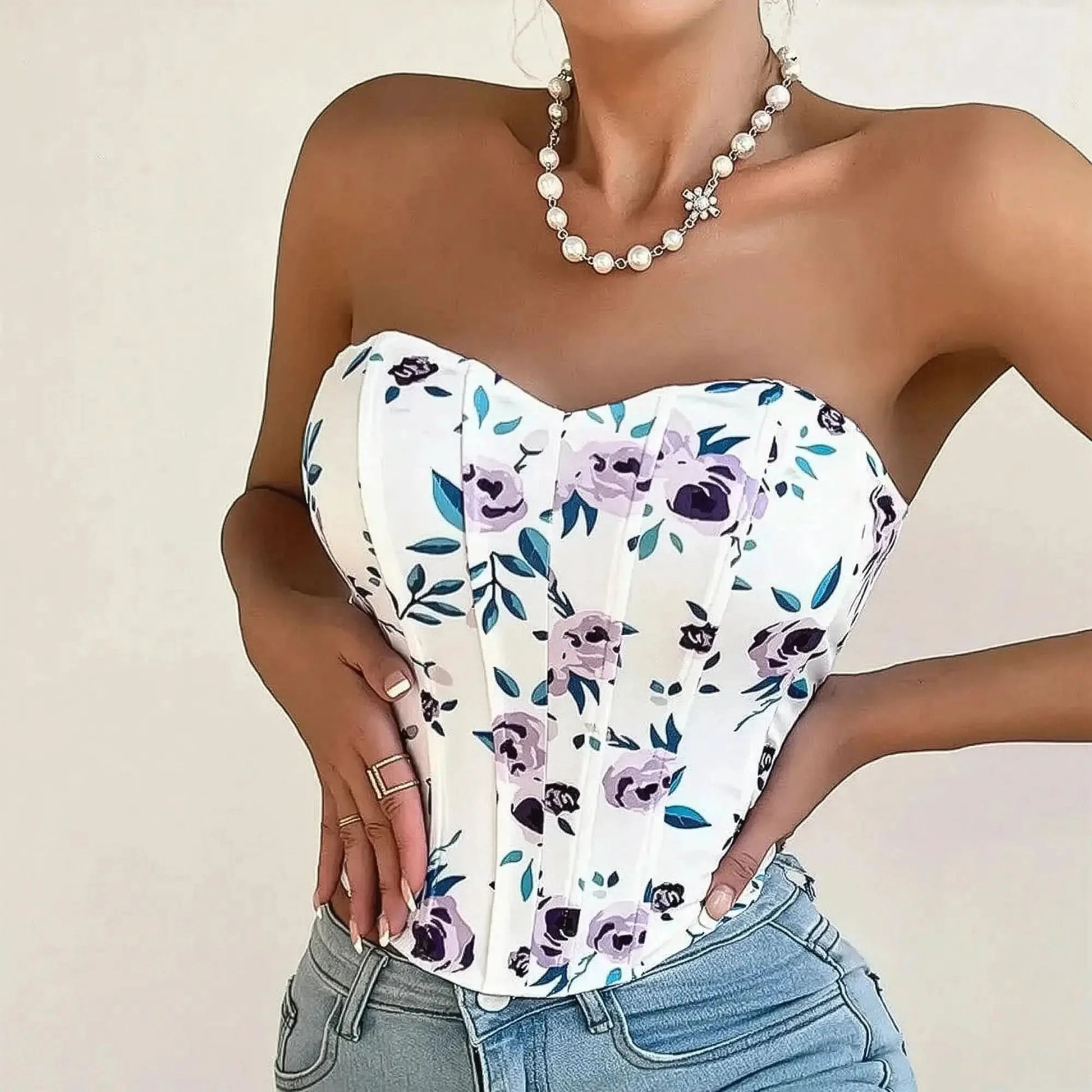 Bustier Sans Bretelles Sexy - Saylana