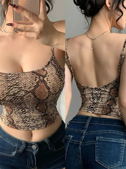 Camisole dos nu streetwear-Saylana