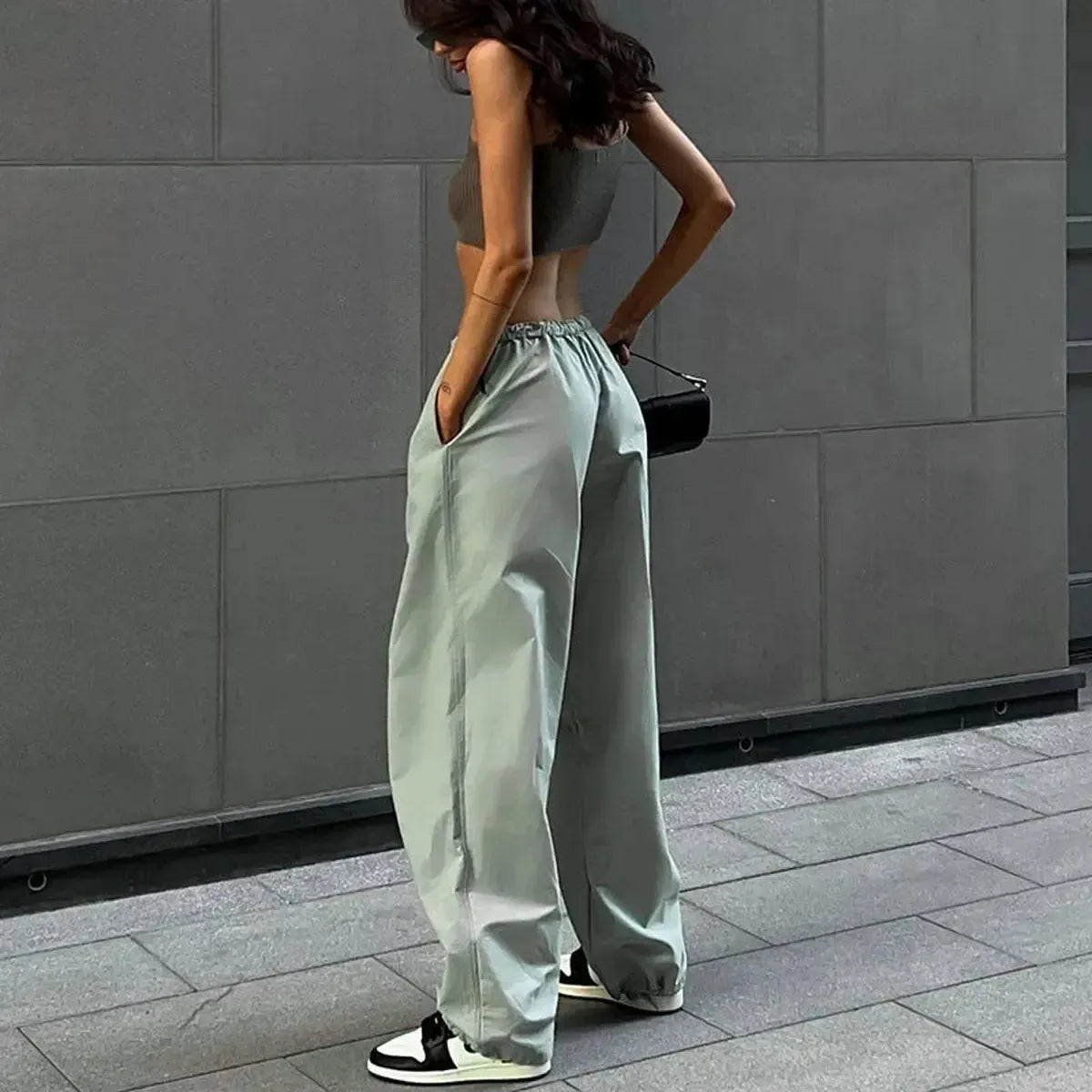 Cargo Baggy Streetwear Cordon Ajustable-Saylana