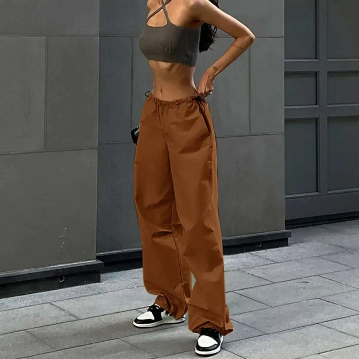 Cargo Baggy Streetwear Cordon Ajustable-Saylana