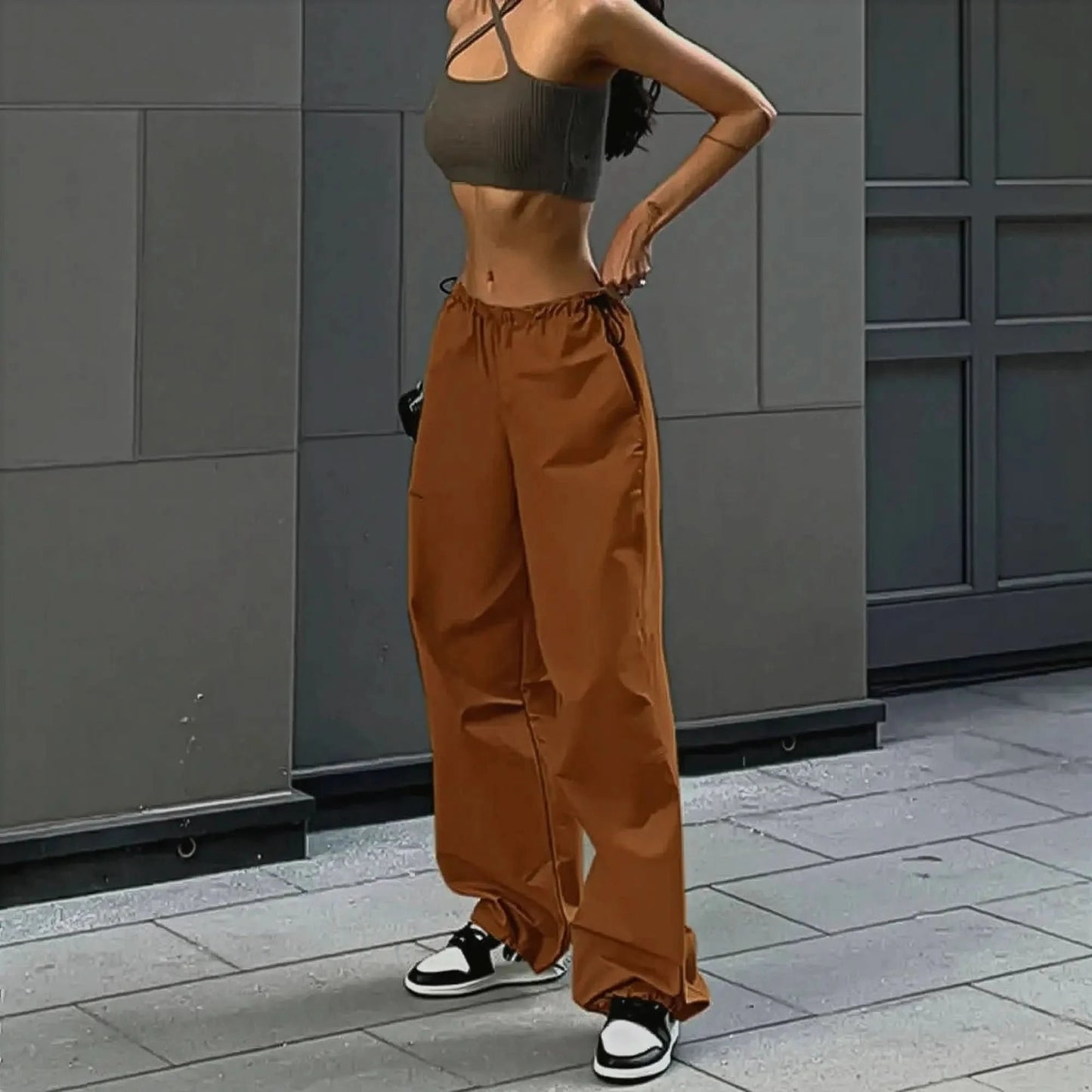 Cargo Baggy Streetwear Cordon Ajustable - Saylana