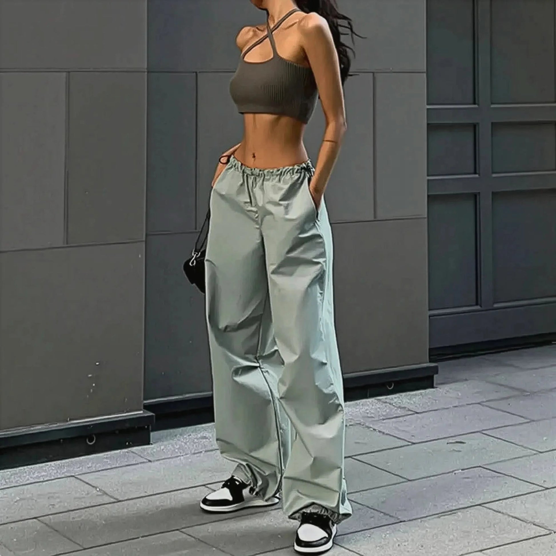 Cargo Baggy Streetwear Cordon Ajustable - Saylana