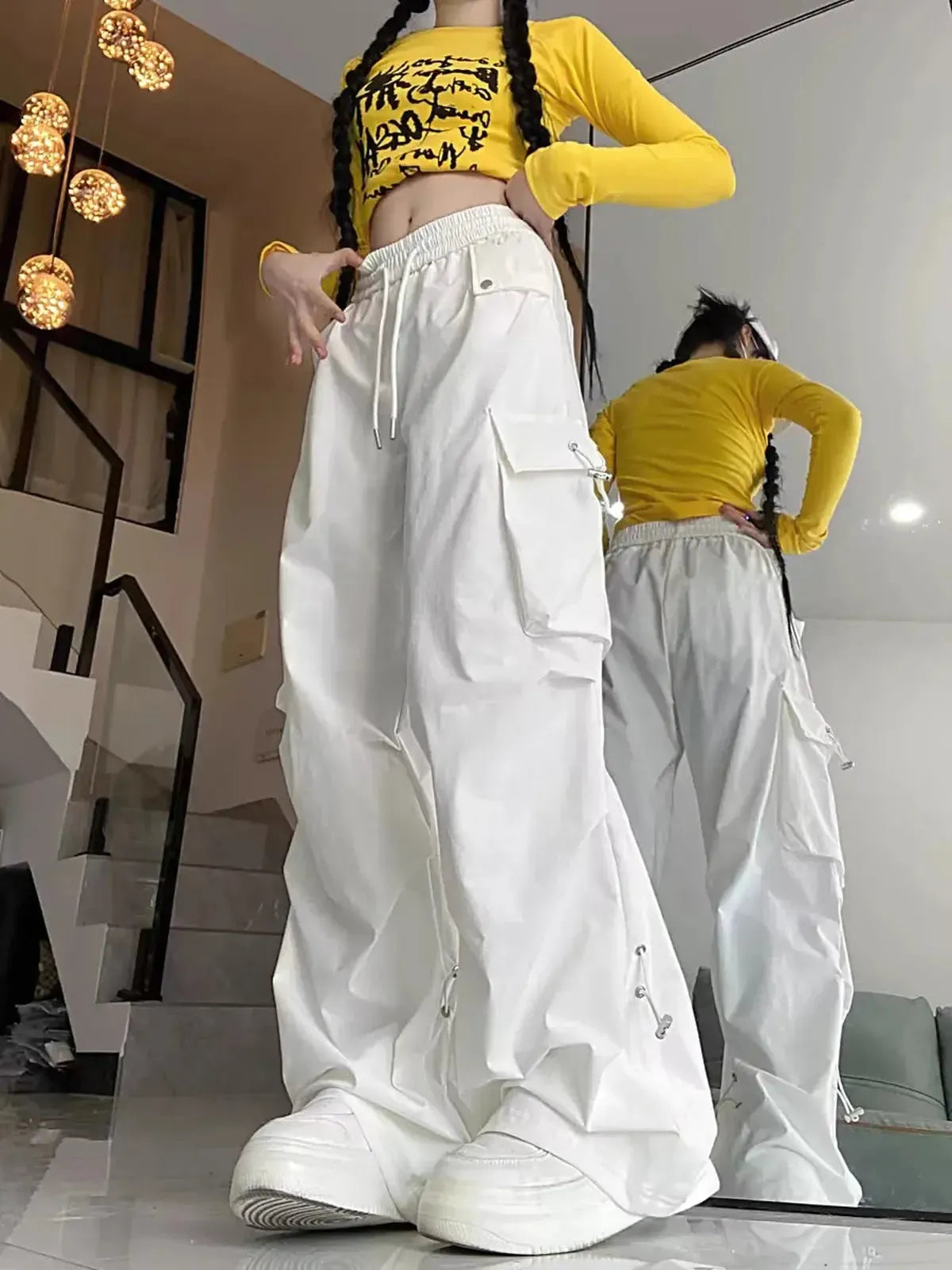 Cargo Coupe Loose Look Urbain-Saylana