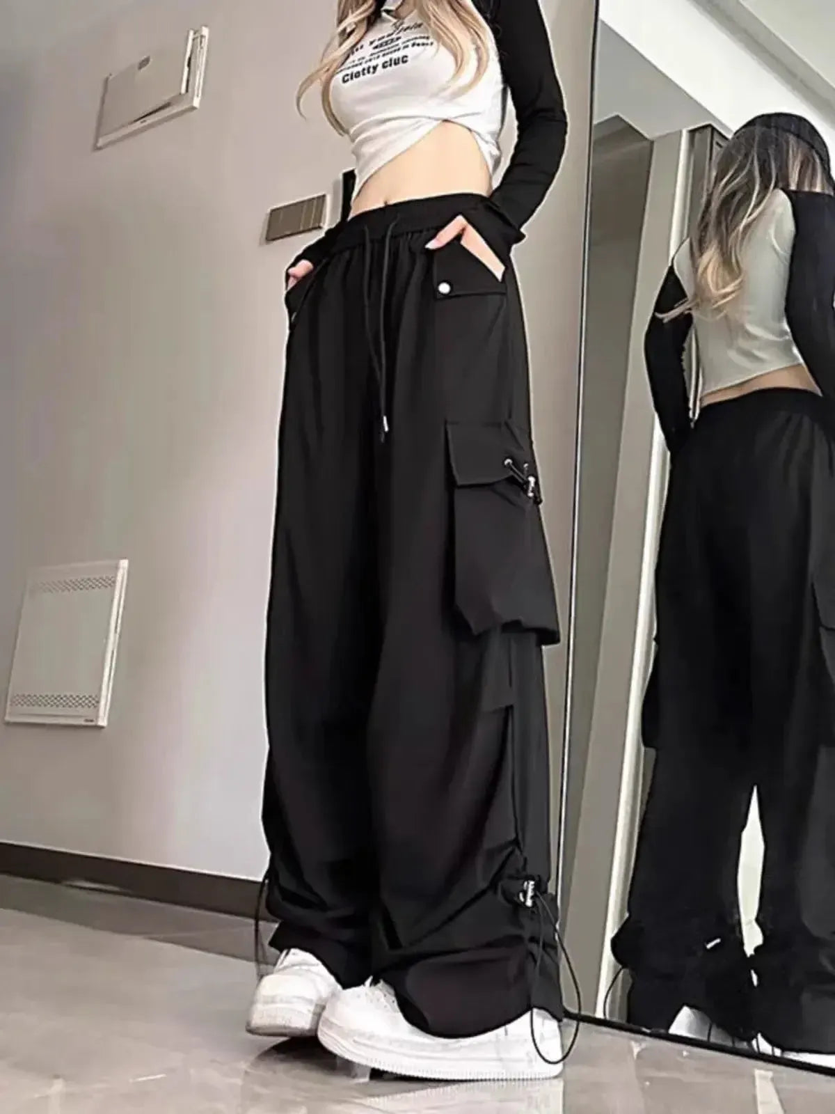Cargo Coupe Loose Look Urbain-Saylana