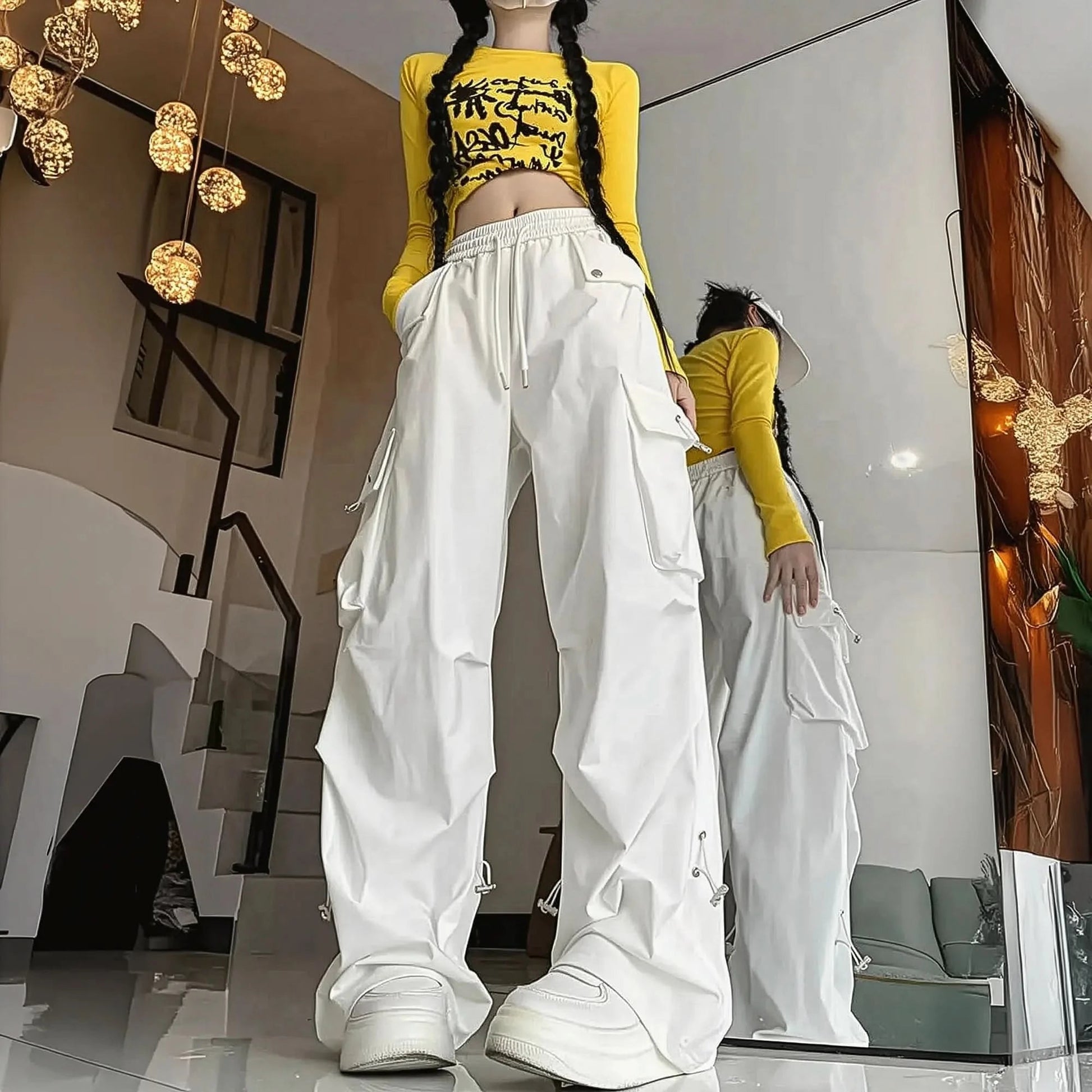 Cargo Coupe Loose Look Urbain - Saylana