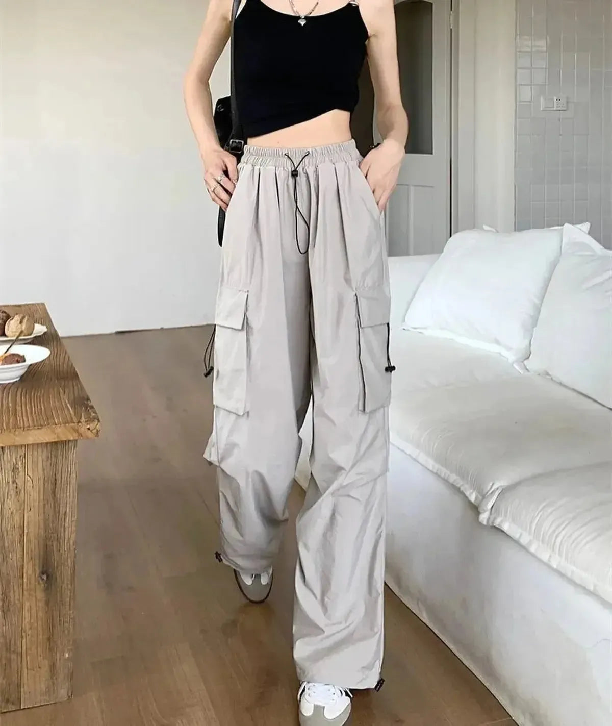 Cargo Décontracté Style Oversize Sensé-Saylana