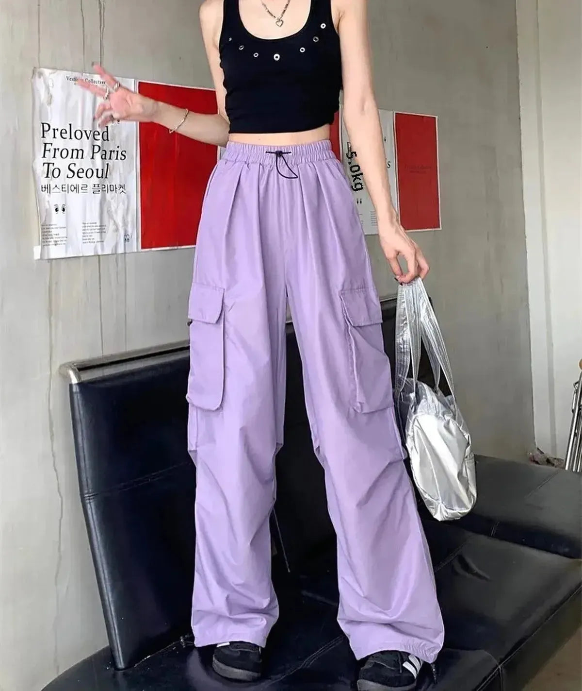 Cargo Décontracté Style Oversize Sensé-Saylana