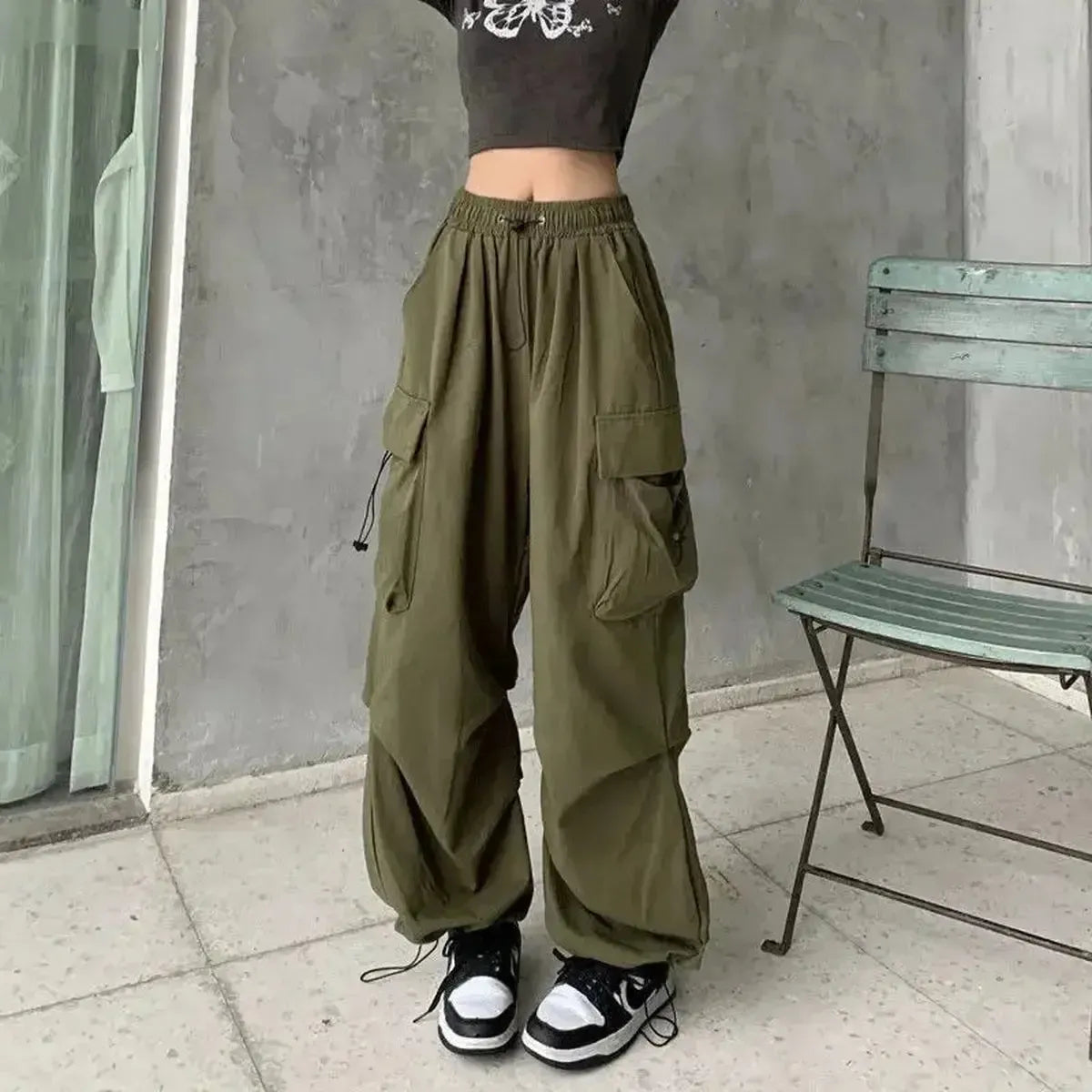 Cargo Décontracté Style Oversize Sensé-Saylana