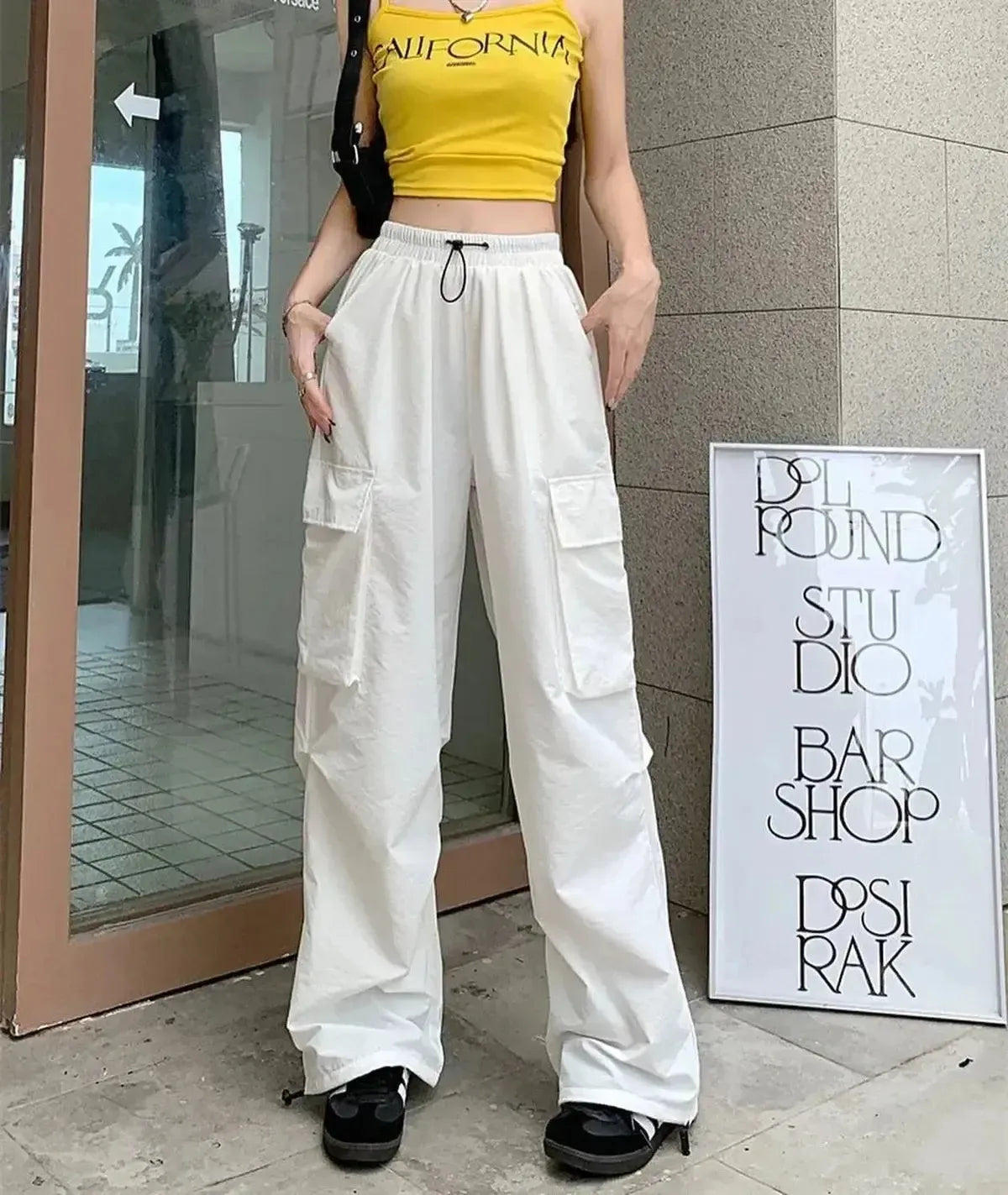 Cargo Décontracté Style Oversize Sensé-Saylana