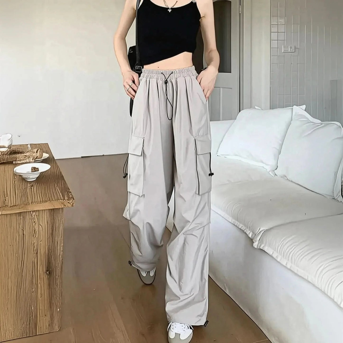 Cargo Décontracté Style Oversize Sensé - Saylana