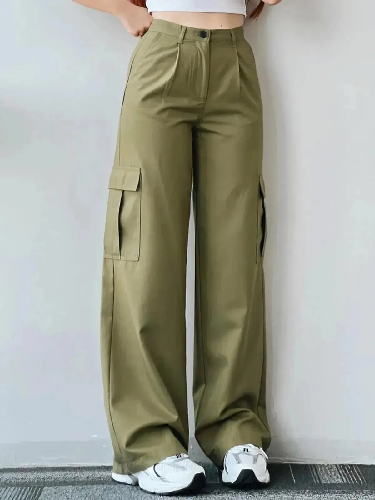Cargo Parachute Large Look Streetwear-Saylana