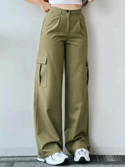 Cargo Parachute Large Look Streetwear-Saylana