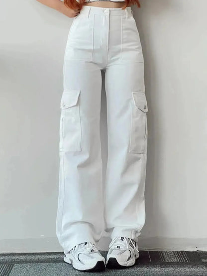 Cargo Parachute Large Look Streetwear-Saylana