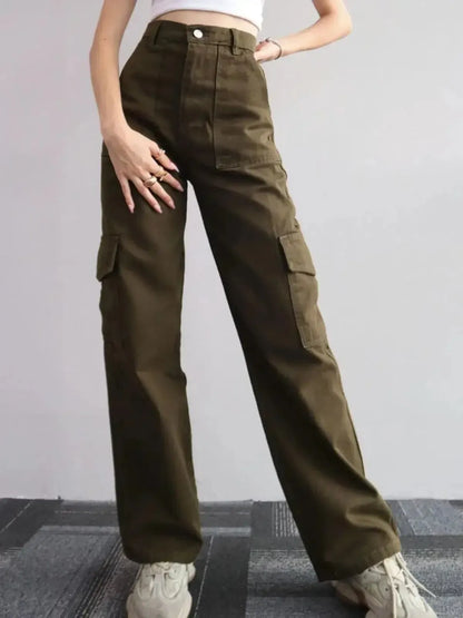 Cargo Parachute Large Look Streetwear-Saylana