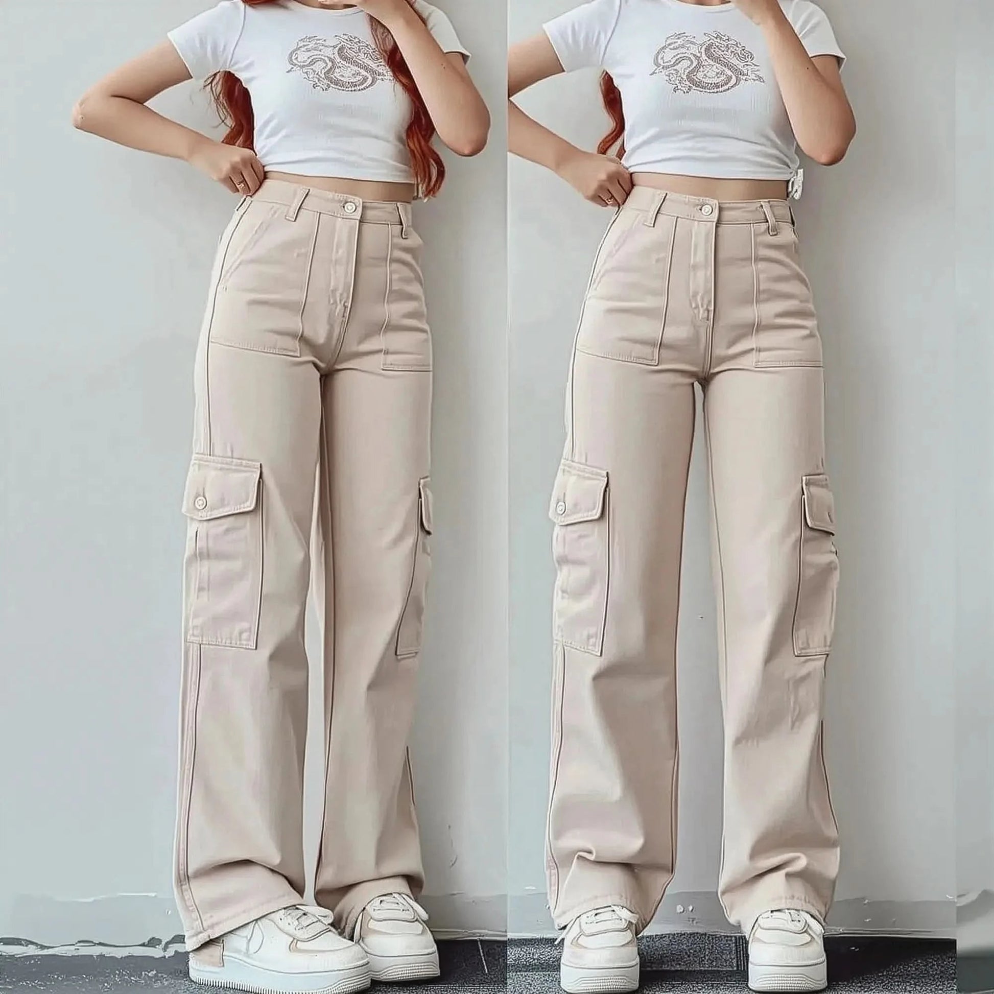 Cargo Parachute Large Look Streetwear - Saylana