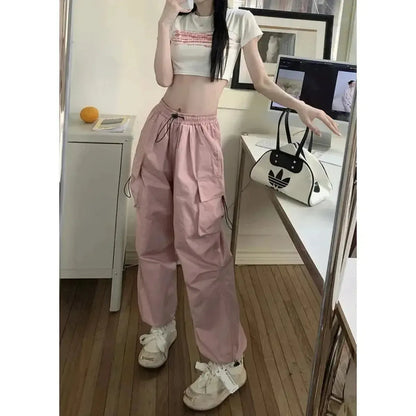 Cargo Straight Loose Fit Style US-Saylana