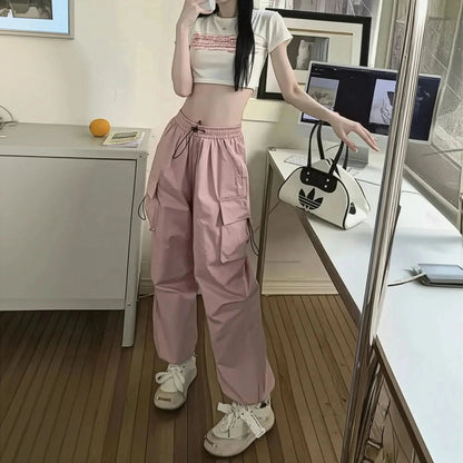 Cargo Straight Loose Fit Style US - Saylana