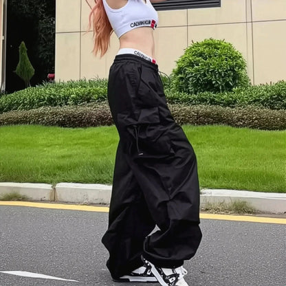 Cargo Straight Loose Fit Style US - Saylana