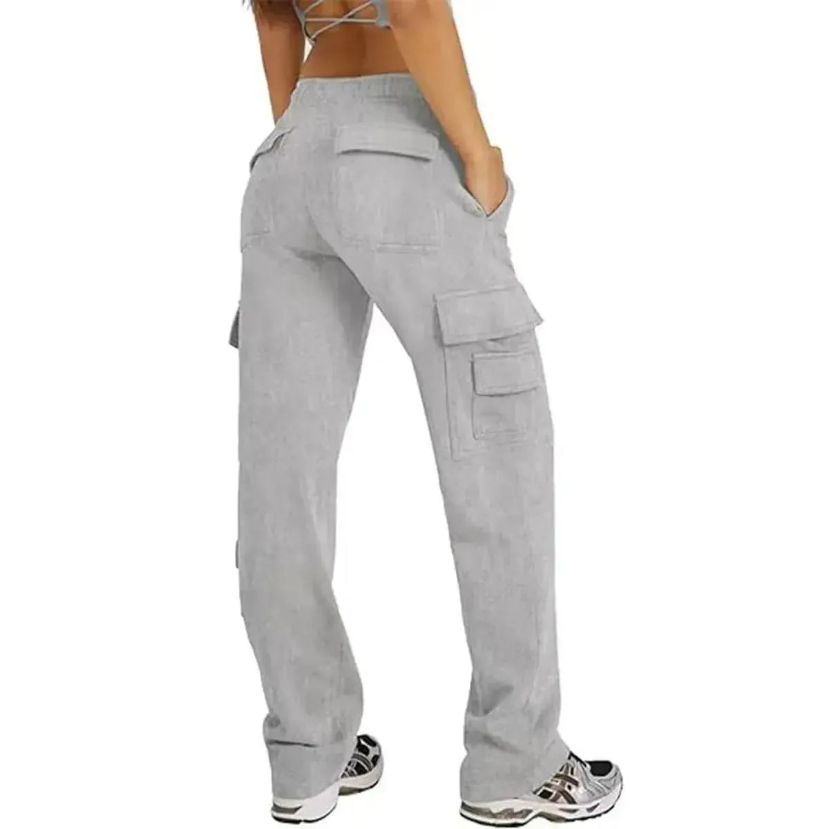Cargo Taille Haute Multi-Poches Relax-Saylana