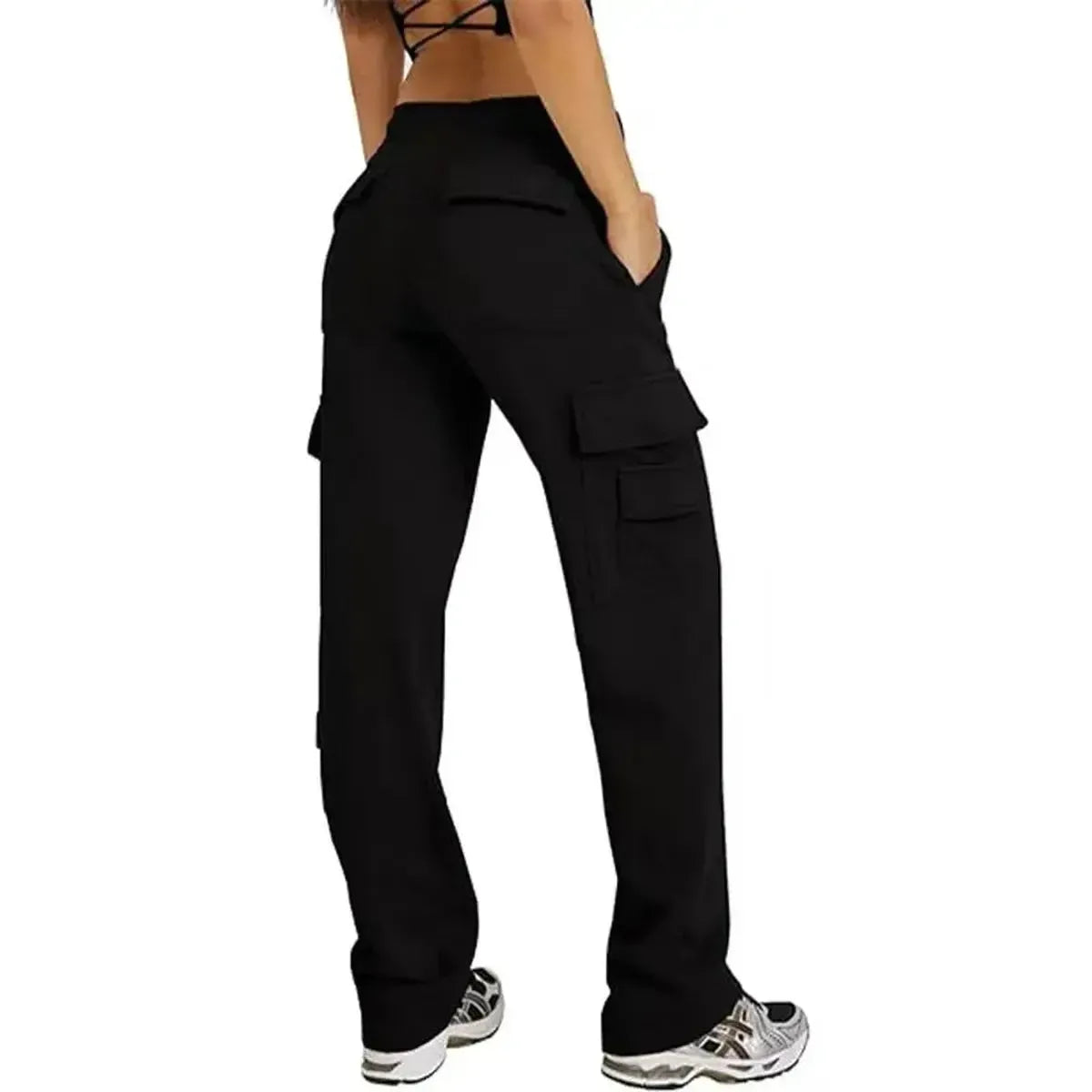 Cargo Taille Haute Multi-Poches Relax-Saylana
