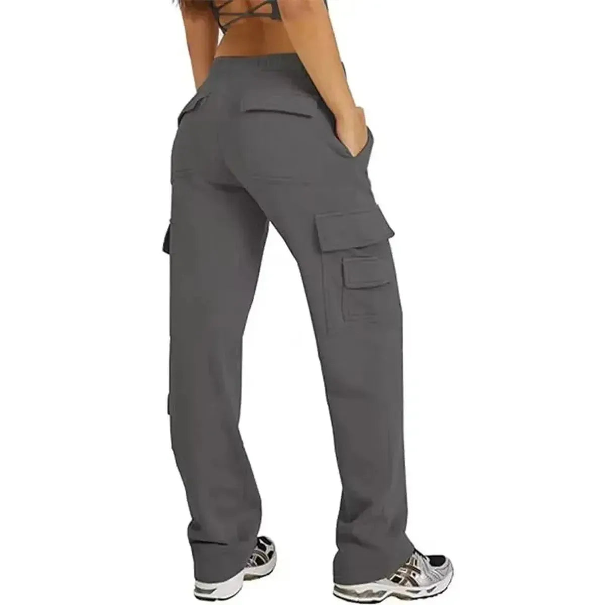 Cargo Taille Haute Multi-Poches Relax-Saylana