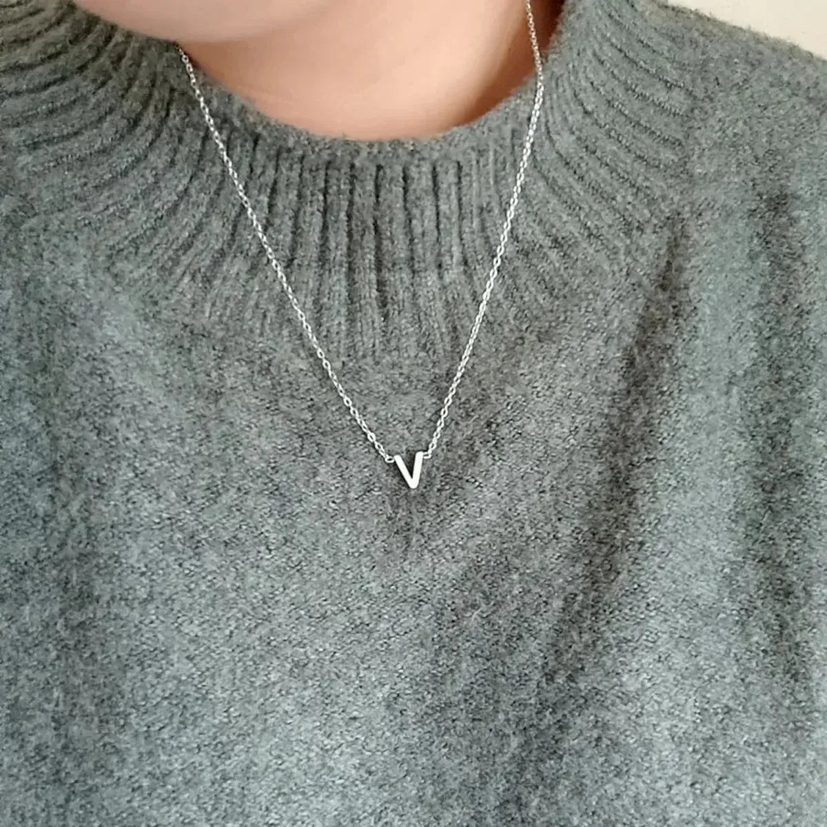 Chaîne Alphabet Dorée Personnalisée-Saylana