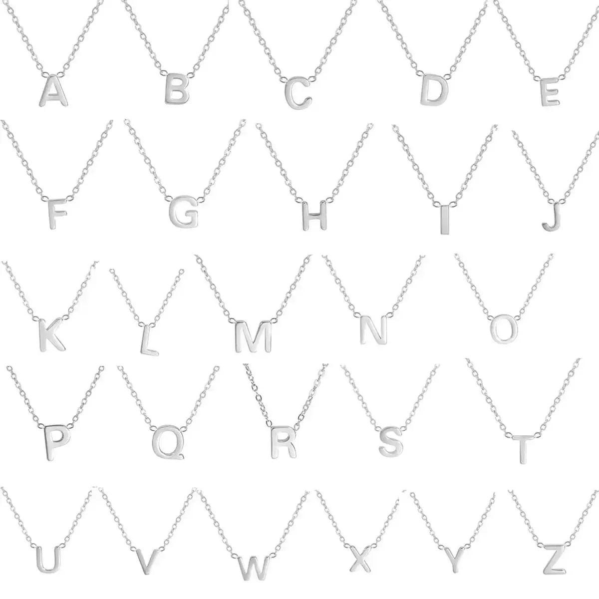 Chaîne Alphabet Dorée Personnalisée-Saylana