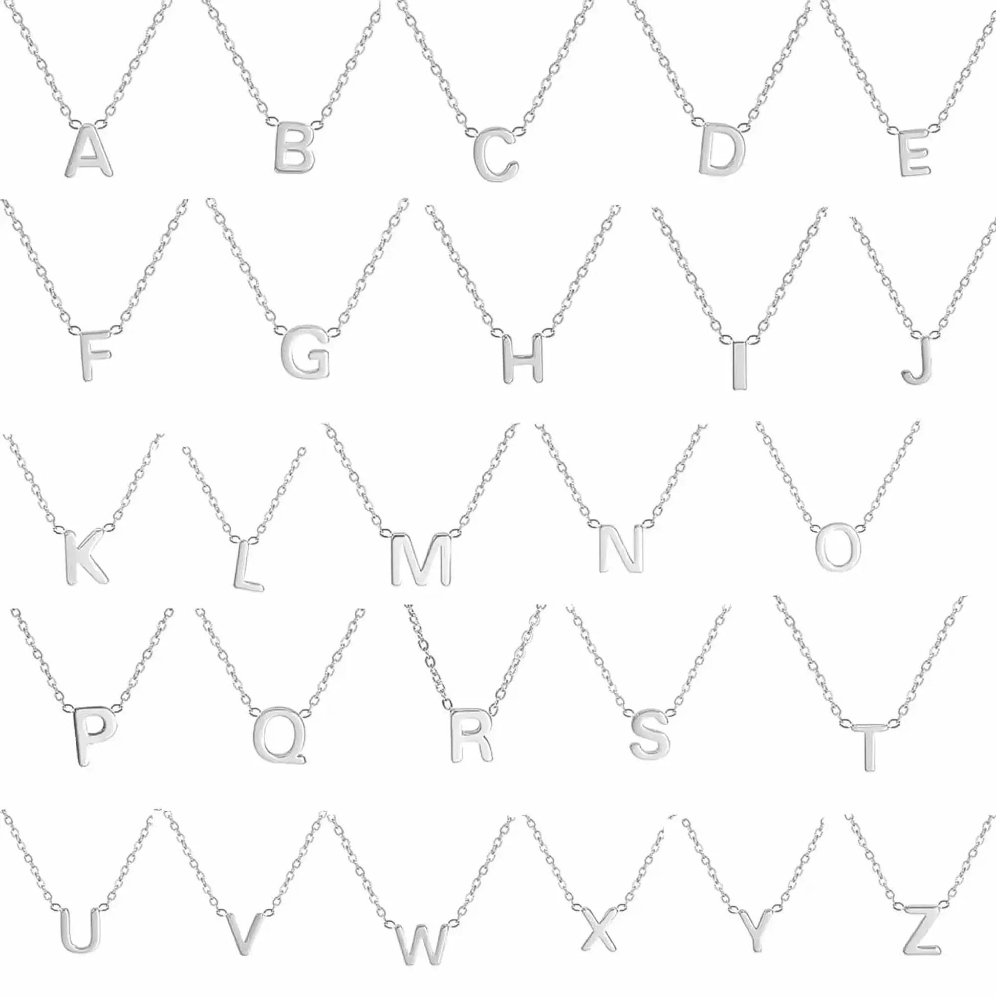 Chaîne Alphabet Dorée Personnalisée - Saylana