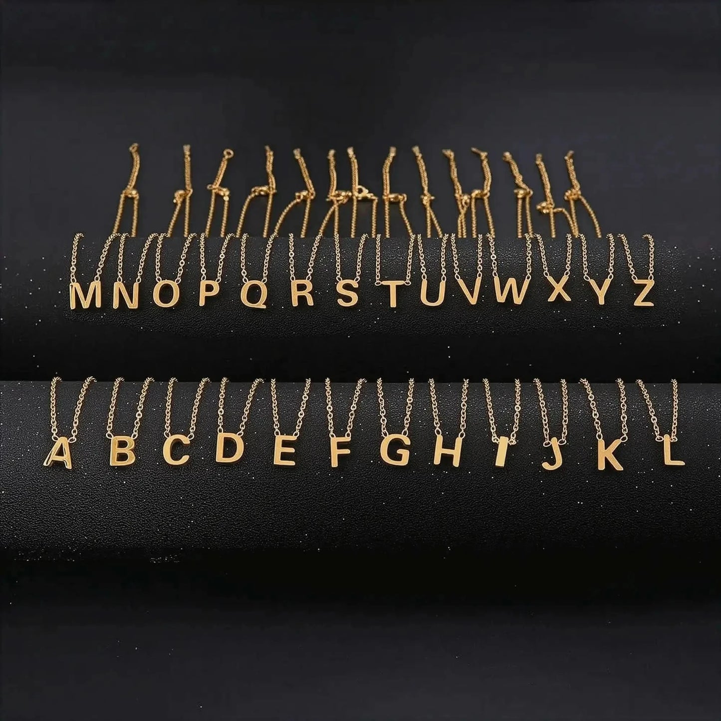 Chaîne Alphabet Dorée Personnalisée - Saylana