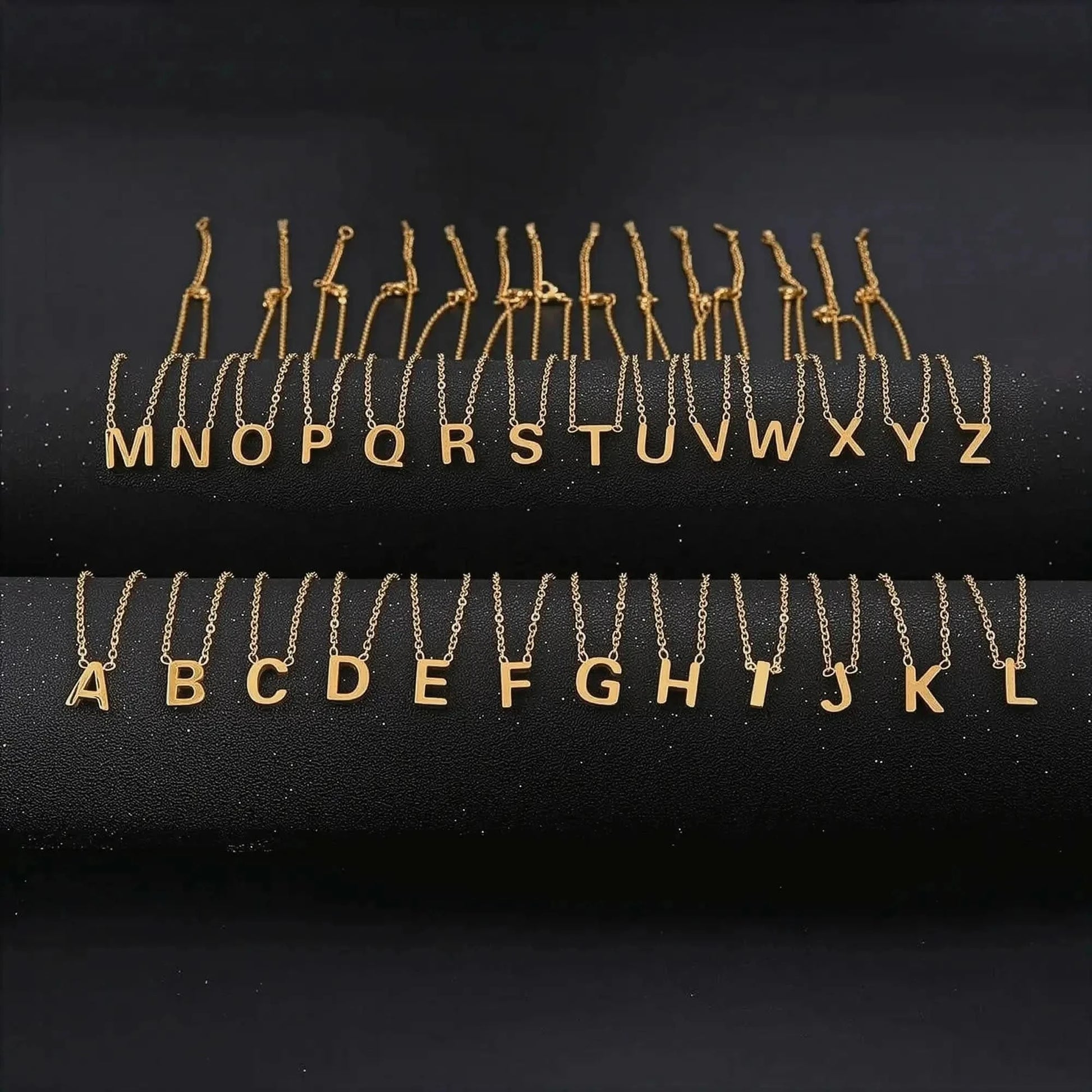 Chaîne Alphabet Dorée Personnalisée - Saylana