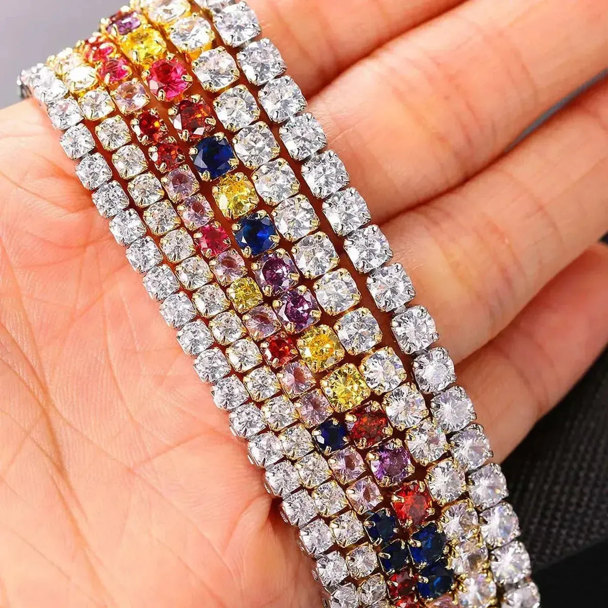 Chaîne Courte Cristal Brillant-Saylana