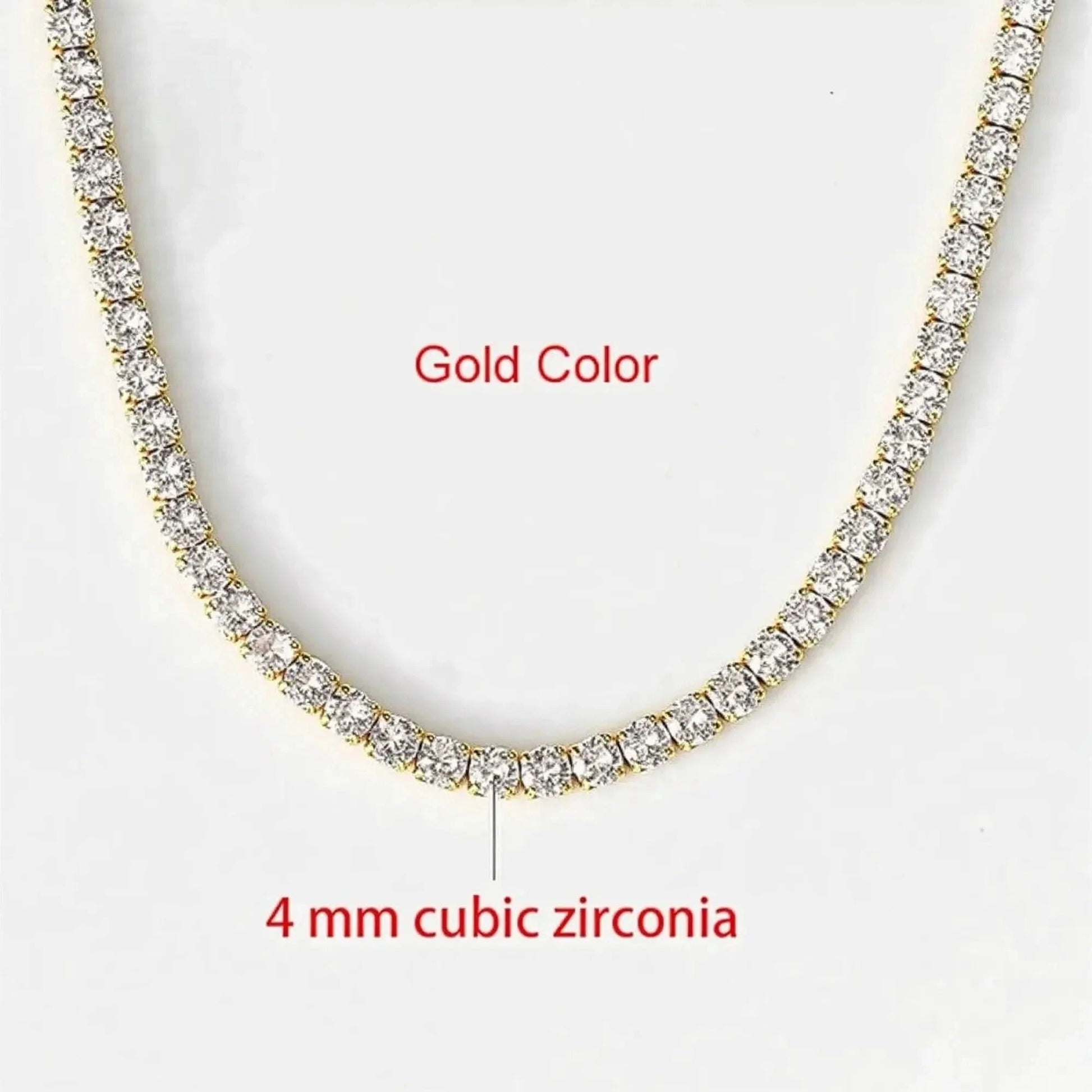 Chaîne Courte Cristal Brillant - Saylana