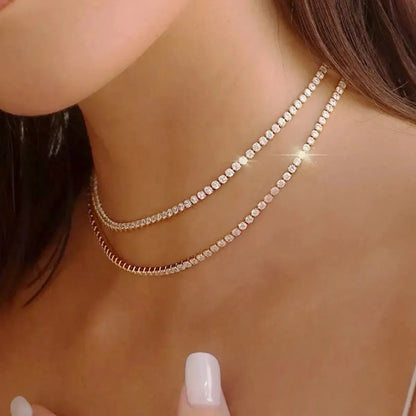 Chaîne Courte Cristal Brillant-Saylana