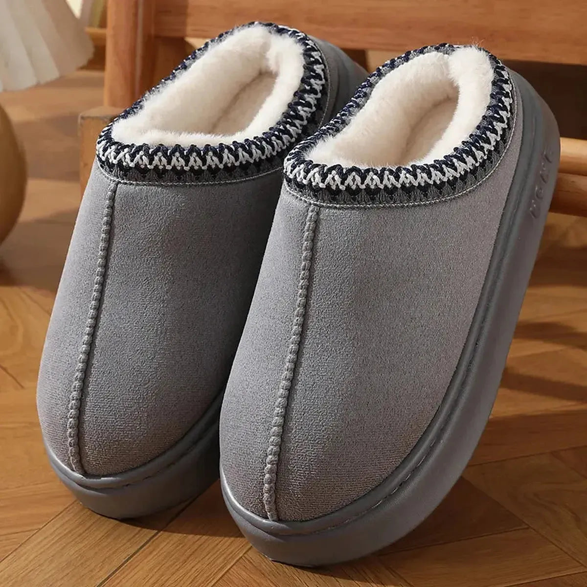 Chaussons Plateforme Fourrés Hive-Saylana