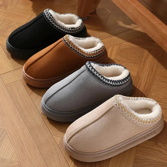 Chaussons Plateforme Fourrés Hive-Saylana