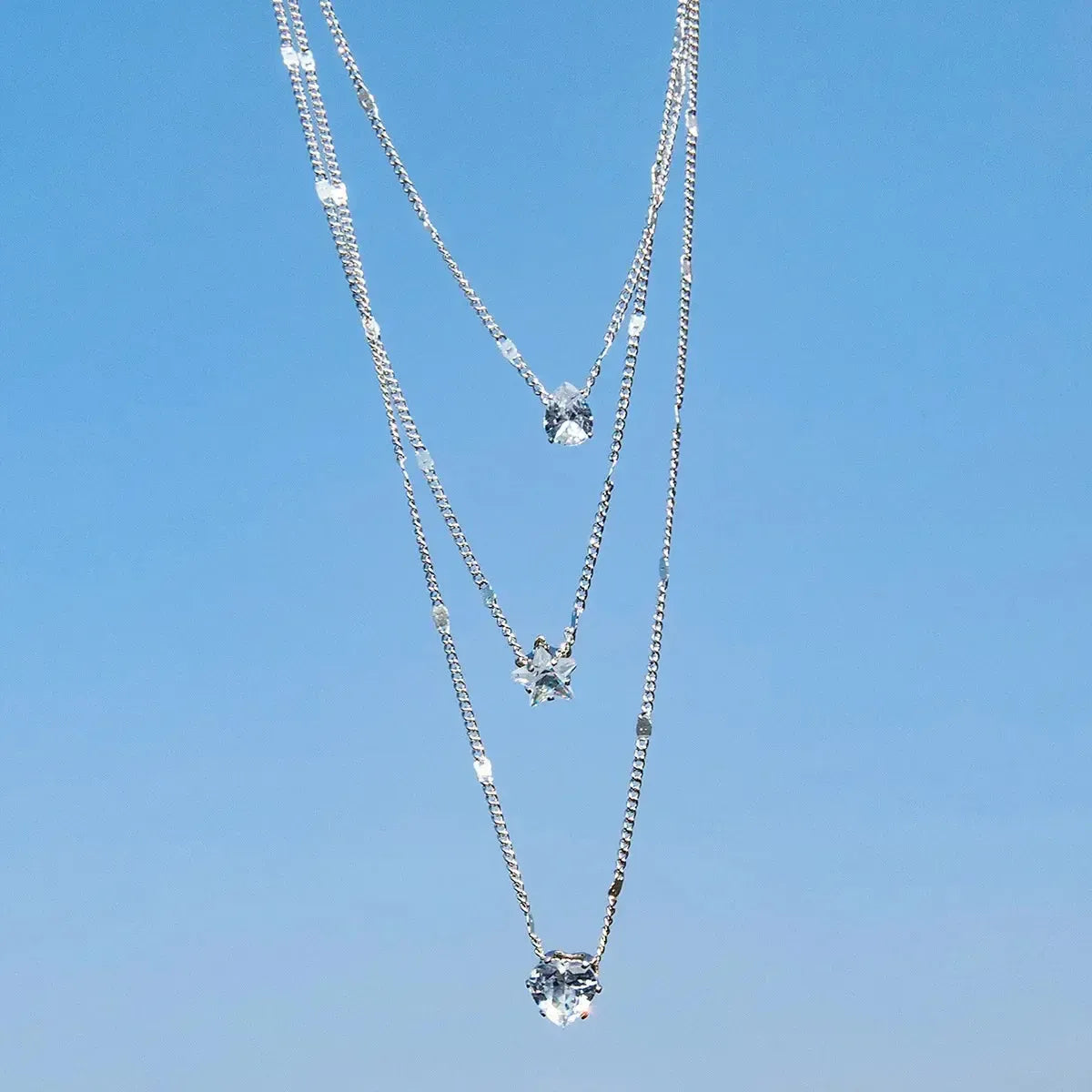 Choker Brillant Superposé Chic-Saylana