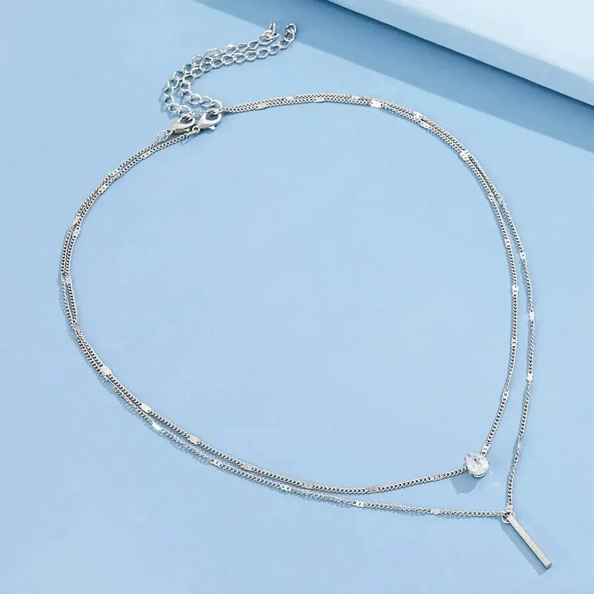 Choker Brillant Superposé Chic-Saylana