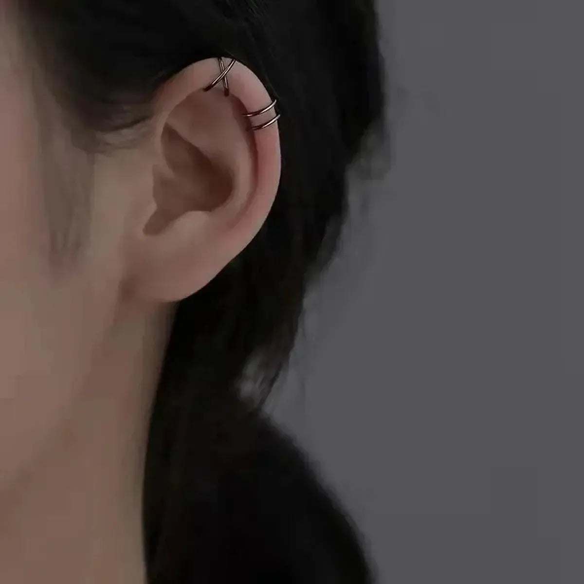 Clips d’Oreilles Acier Forme C-Saylana