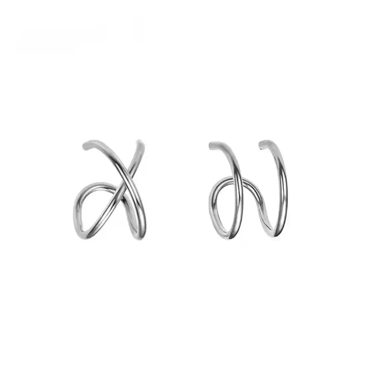 Clips d’Oreilles Acier Forme C-Saylana
