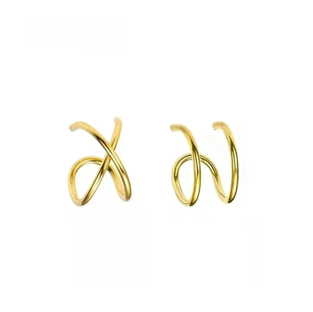 Clips d’Oreilles Acier Forme C-Saylana