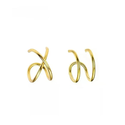 Clips d’Oreilles Acier Forme C-Saylana