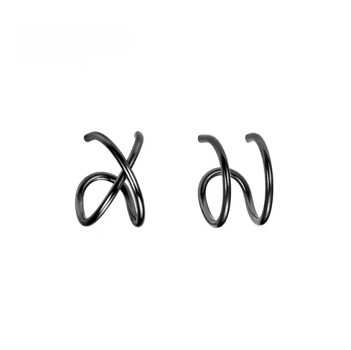 Clips d’Oreilles Acier Forme C-Saylana