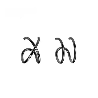 Clips d’Oreilles Acier Forme C-Saylana