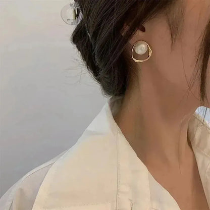 Clous Or Perle Irreguliers Chic-Saylana