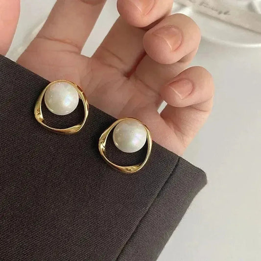 Clous Or Perle Irreguliers Chic-Saylana