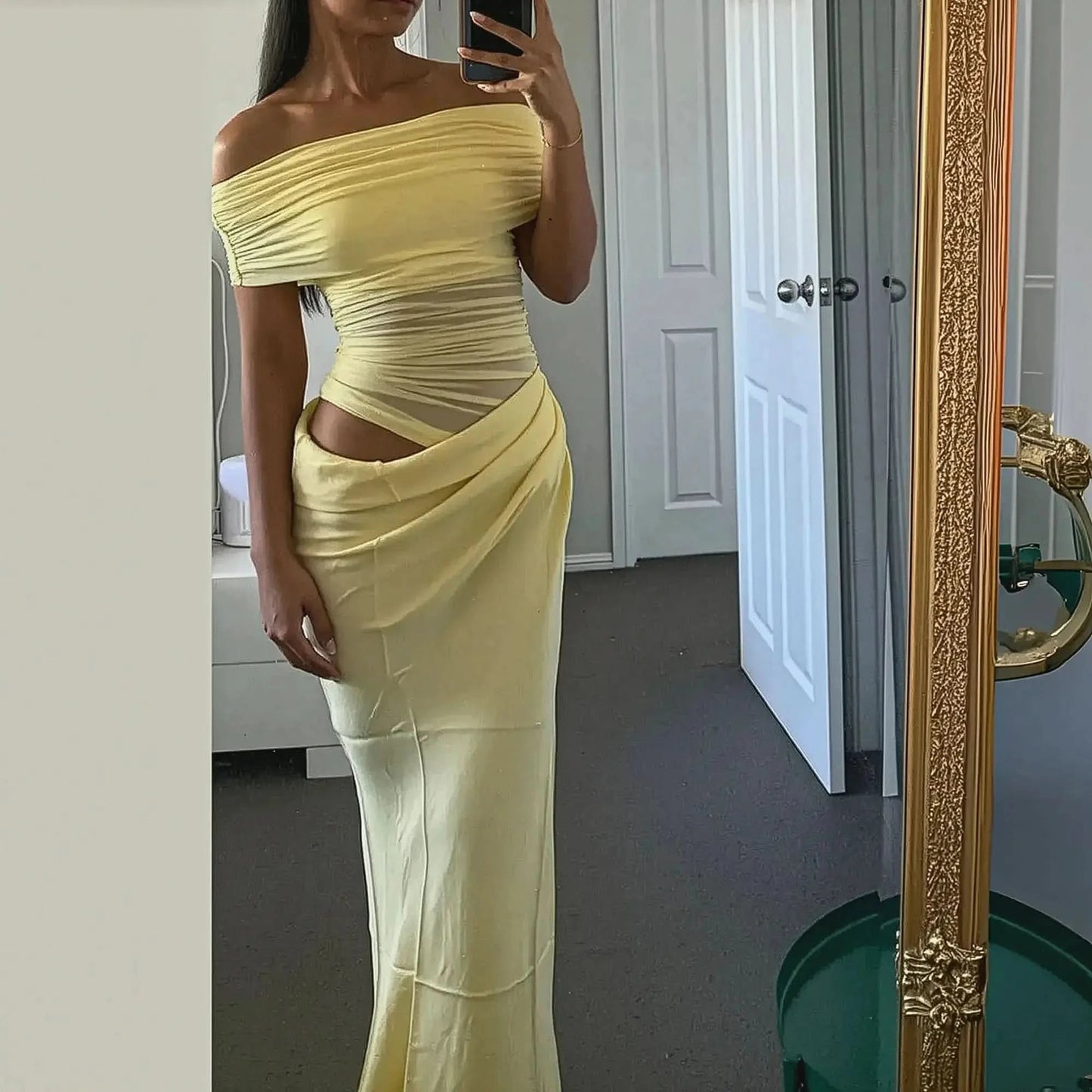 Col Asymétrique & Coupe Slim - Saylana