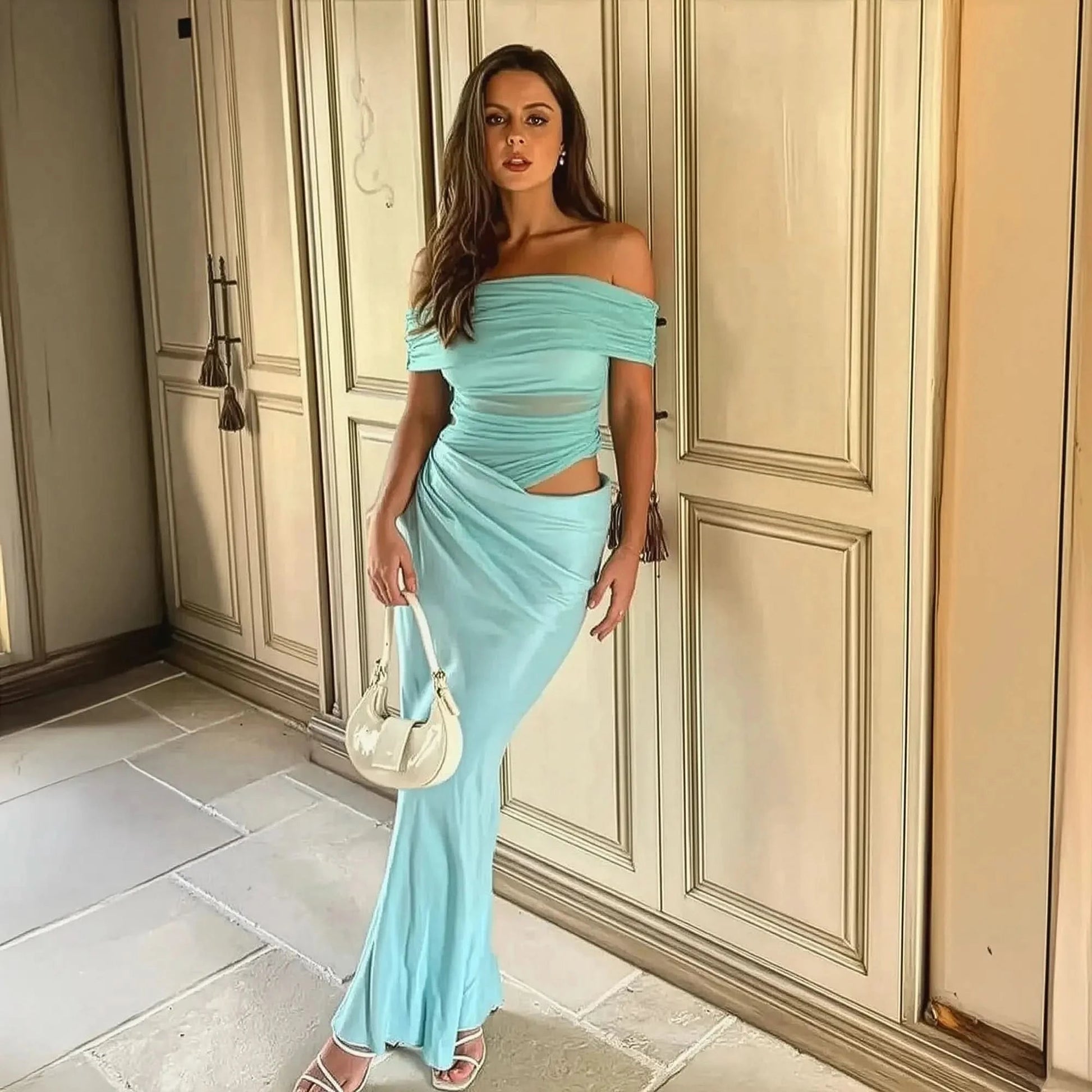 Col Asymétrique & Coupe Slim - Saylana