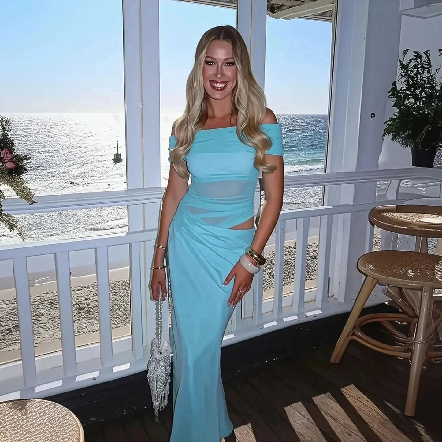 Col Asymétrique & Coupe Slim - Saylana